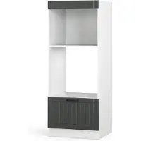 Vicco Fame-Line Magnetronkast – 60 cm open Antraciet landhuis