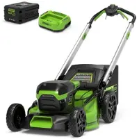 Greenworks Accugrasmaaier 60 Volt Zelfrijdend Met 4.0 Ah Accu En Lader