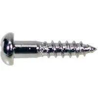 Boston WS-02-N Dome Head Schroeven 2,1x10mm - 12 Stuks, Nikkelafwerking