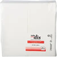 Take dis Servetten Airlaid 1/8 vouw wit 40x 40 cm- 1 pak 60 servetten