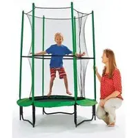 Chad Valley Fitness Mini Trampoline - met veiligheidsnet ca. Ø 122 cm indoor outdoor