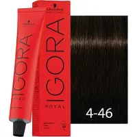 Schwarzkopf Professional Igora Royal Nude Tones Color Creme 4-46 Nudes 60 ml crme Natuurlijk ammoniakvrij middenbruin Alle haarkleuren