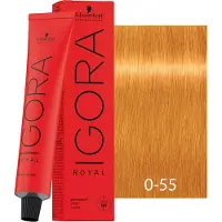 Schwarzkopf Haarverven Igora Royal Igora Royal 0-55 Goud concentraat 60 ml