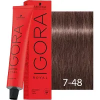 Schwarzkopf Professional Igora Royal Permanente kleuring 60 ml 7-48