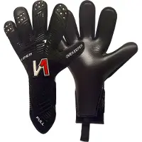 Onekeeper Viper Keepershandschoenen Zwart Wit Rood
