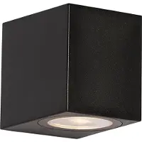 QAZQA Moderne buiten wandlamp zwart kunststof - Baleno