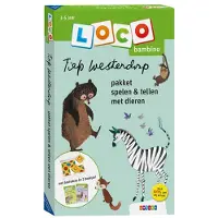 Uitgeverij Zwijsen België Pakket spelen &amp; tellen met dieren