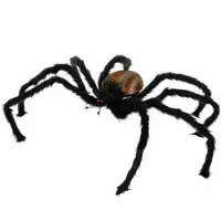 Atosa Halloween Light Spider 130x100 Cm Zwart Kinderen