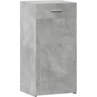 vidaXL Dressoir 45x42,5x93 cm bewerkt hout betongrijs