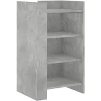 vidaXL Dressoir 45x35x75 cm bewerkt hout betongrijs