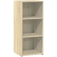 vidaXL Dressoir 40x41x93 cm bewerkt hout sonoma eikenkleurig