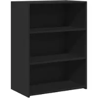 vidaXL Dressoir 70x41x93 cm bewerkt hout zwart