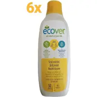 Ecover wasverzachter Glansmiddel 6 x 32/16 wasbeurten 6x 1 liter