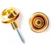 Dunlop SLS1404 Gouden Strap Lock Systeem met Schroeven