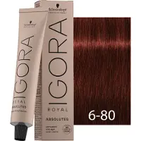 Schwarzkopf Igora Royal Absolutes 60 ml 6-80 Dunkelblond Rot Natur