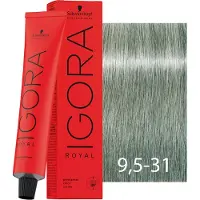 Schwarzkopf Haarverven Igora Royal #RoyalTakeOverPermanent Color Cream No. 9,5-314 Matt Cendré Beige