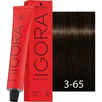 Schwarzkopf Permanente Kleuring Hoge Definitie 3-65 : Donkerbruin goudbruin, 60ml