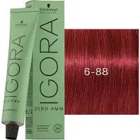 Schwarzkopf Professional Igora Zero Amm Permanente kleuring 60 ml 6-88