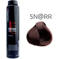 Goldwell Color Topchic @Elumenated ShadesPermanent Hair Color 5N@RR Lichtbruin Elumenated intensief rood