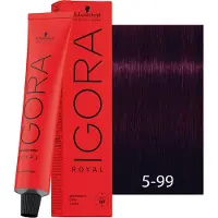 Schwarzkopf Professional Igora Royal Reds 60 ml 5-99 Light Brown Violet Extra