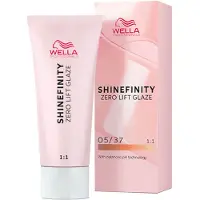 Wella Shinefinity Glaze Professionele haartoner 60 ml 05/37 - Caramel Espresso