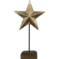 Mars & More staande ster goud 35cm*