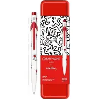 Caran d`Arche Balpen 849 Keith Haring Wit