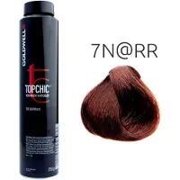 Goldwell Color Topchic @Elumenated ShadesPermanent Hair Color 7N@RR Middelblond Elumenated intensief rood