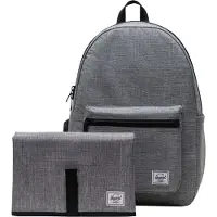 Herschel Supply Co. Settlement Backpack Diaper Bag raven crosshatch
