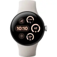 Google Pixel Watch 3 Zilver/Crème 41mm