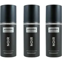 Amando Noir Deodorant Spray 150 ml - Voordeelverpakking 3 stuks