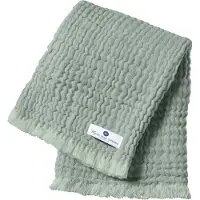 Nordic coast company - Mouseline babydeken - Mint - 80x80 cm - kantoen