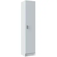 CALICOSY 1 Column Multipurpose Cupboard Zilver