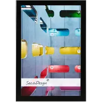 SecaDesign Essenza Fotolijst 20x30 cm Fotomaat - Zwart - Hout