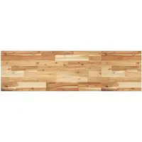 vidaXL Wandschap zwevend olieafwerking 160x40x2 cm massief acaciahout