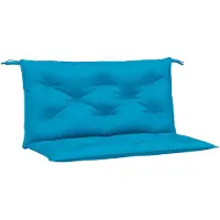 vidaXL Tuinbankkussens 2 st 100x50x7 cm oxford stof lichtblauw