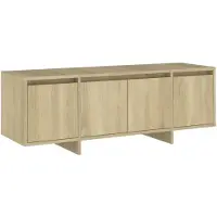 vidaXL Tv-meubel 120x30x40,5 cm bewerkt hout sonoma eikenkleurig