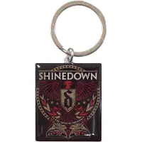 Rock Off Shinedown - I Will Never Be Voiceless Sleutelhanger - Multicolours