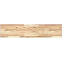 vidaXL Wandschap zwevend 160x30x2 cm onbehandeld massief acaciahout