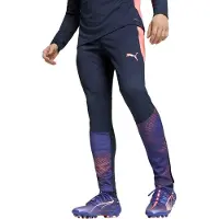 Puma Sportbroek 'IndividualFinal' navy / violetblauw / zalm roze