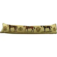 Newport gobelin tochtkussen paard zadel 20x90cm