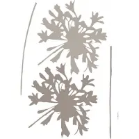 Komar - Muursticker - Paardenbloem - Zelfklevend - Muurdecoratie - Stickers - 50 x 70 cm