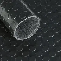 Ivol Ultra Grip PVC noppenmat 120 cm - Per strekkende meter - Zwart
