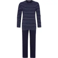 Ringella Gestreepte heren pyjama van | Maat L