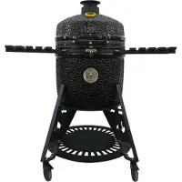 GRLLR Ember PRO 23 Shiny Black Kamado BBQ Glanzend Zwart