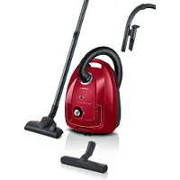 Bosch Staubsauger mit Beutel, Serie 4, rot Stofzuiger met zak 600 W Met stofzak