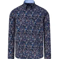 Campbell Classic -casual overhemd met lange mouwen