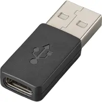 HP Poly USB-C naar USB-A adapter, Poly Spare, modelnummer 209506-01