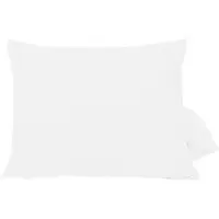 HappyBed Wit 60x70cm - kussensloop set 2 stuks - 100% katoen