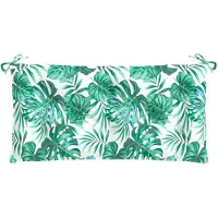 vidaXL Tuinbankkussen 110x50x7 cm oxford stof bladpatroon
